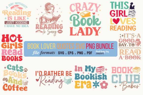 Book Lover SVG T-Shirt Design Bundle Review