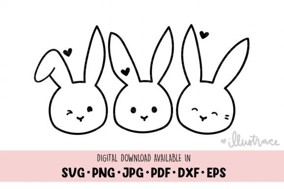 Bunny Svg, Bunnies Png, Easter Png Review for Real Embroidery