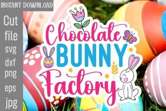 Chocolate Bunny Factory SVG Cut File Review