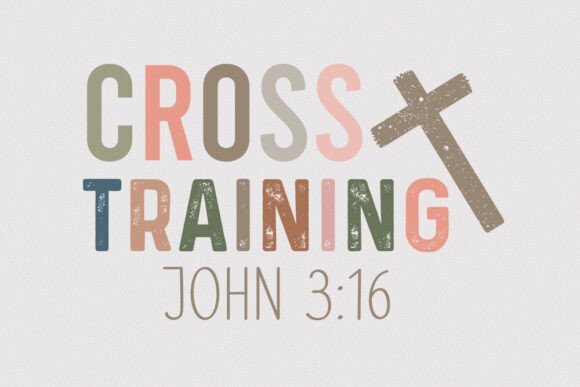 Cross Training John 3 16 - Retro SVG Review