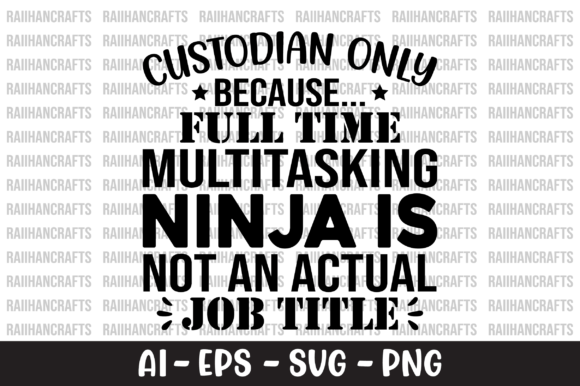 Custodian Only Because Full Time SVG Review