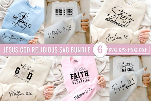 God Religious Front Sleeve SVG Bundle Review