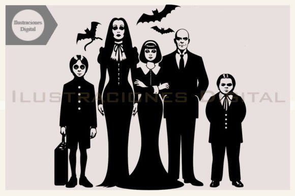 Halloween Family SVG Clipart Vector Review