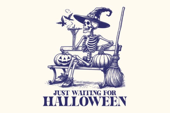 Just Waiting Halloween SVG Design: A Designer's Reality Check