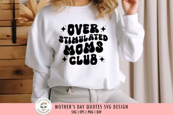 Over Simulated Moms Club - Retro SVG Review